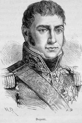 ピエール・アントワーヌ・デュポン・ド・レタン（1765～1838）の肖像 - アンリ・マルタン著「フランス史」より
