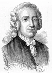 Pierre Joseph Macquer (1718 - 1784), フランスの化学者・医師の肖像 - "Album de la Science; illustrious scientists; Great discoveries" 1896年に掲載。