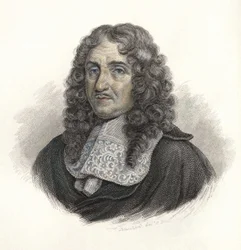 フランスのエンジニア、ピエール・ポール・ド・リケ（1604-1680）の肖像。