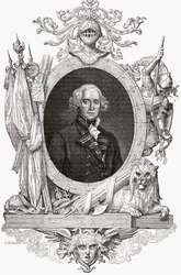 アールハウ（1726-99）イギリス海軍将校のリチャードの肖像