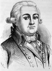 シルヴェストル・フランソワ・ラクロワ（1765 - 1843）、フランスの数学者の肖像 - アンリ・マルタン著『フランス史』より