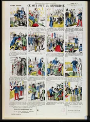 第3共和国の設立を支持する共和党の宣伝、1881年（162979および162980も参照）