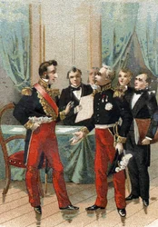1830年7月の革命。"You are the best of the republics" La fayette（ラファイエット）が1830年7月26日にフランスの王、ルイ・フィリップ1世（1773-1850）となったオルレアン公に言ったフレーズ。