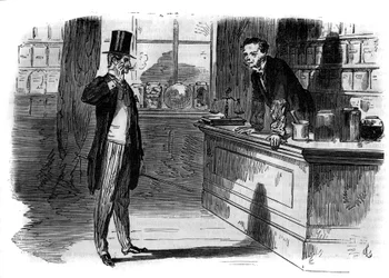 ローマの連載。"ポール・ボカージュ(1824-1887)の「パリの清教徒たち」。"Les bons romances "に掲載されたエングレーヴィング