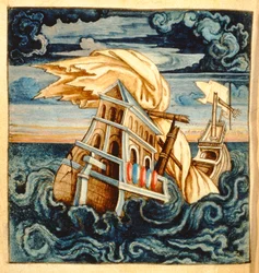 SMM2 p.11ジャンヴァンデルヌート作の劇場デヴィスエヴェルトゥス作の難破船（c.1539-95）