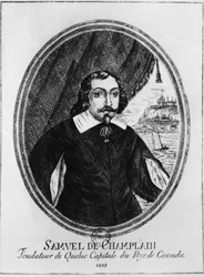 サミュエル・ド・シャンプラン（1570-1635）、無名の彫刻。