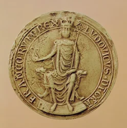ルイ8世の印章（1187-1226）（ワックス）