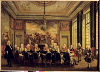 少数派のルイ15世のための摂政評議会（1710年-74年