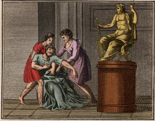 デモステネスの死、紀元前384〜322年