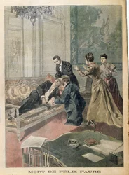 1899年2月26日、ルプティジャーナルのフェリックスフォール（1841-99）の死