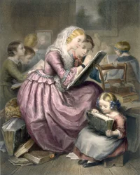 ドローイングスクール、c1835。