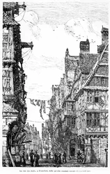 フランクフルトユデンガッセ、1860年〜70年