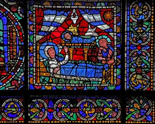 キリストの生涯の窓：キリスト降誕（w50）