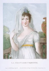 かなりフランスの少女、1816年頃