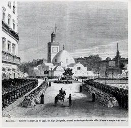 1867年5月15日、町の新しい大司教、シャルルラヴィジェリーのアルジェに到着