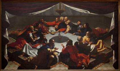 最後です。匿名の絵画、油彩、キャンバス - Art francais（?