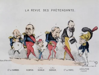シャンボール伯爵（Henri Charles Ferdinand Marie Dieudonne d
