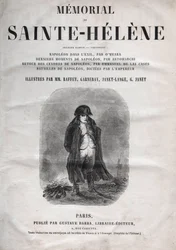エマニュエル・ド・ラス・カース伯爵（1766-1842）のサン・ヘレネの記念碑（サン・ヘレネ） - Napoleon a Sainte-Helene - 1860年版
