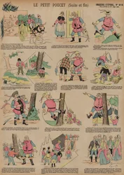 トム・サム（彩色済み彫刻