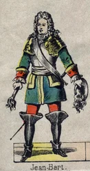 ジャン・バルト（1650-1702）の肖像。19世紀末のエピナルの画像。
