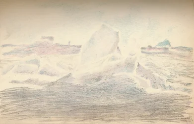 フラムの近くの氷、1894年7月4日、1897年