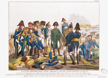 1813年5月22日、バウツェンの戦いでのデュロック元帥の死