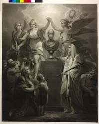 皇帝フランツ2世の神格化 - 平和の祝福