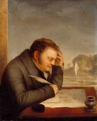 カール・フリードリヒ・フォン・ルモールの肖像、1785-1843年、1823-1827年