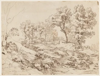 オレバノ近くのセルペンタラ、1829年。