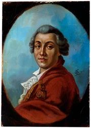 「詩人アレクサンドル・スマロコフの肖像」、1798年