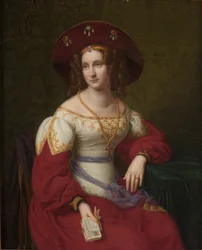 カタリーナ・ヨハンナ・グロシュケc。 1828。