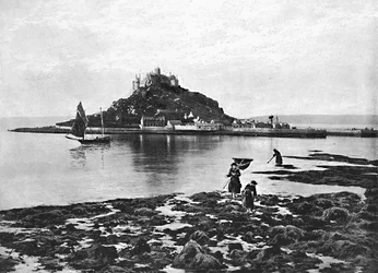 セントマイケルズマウント、c1896