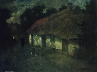 フランスの農場、1895年頃（絵画）