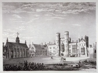 ランベス宮殿、ロンドン、c1830