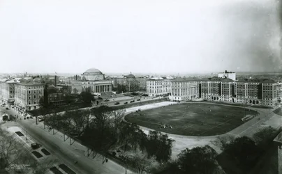 コロンビア大学キャンパス、ニューヨーク市南西部、1910年