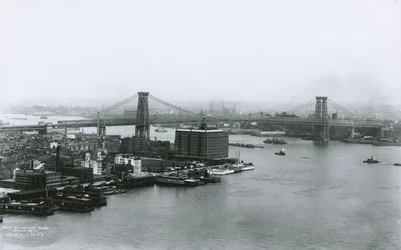 ウィリアムズバーグ橋、1909