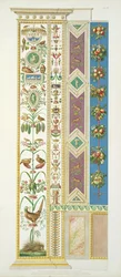 バチカンのラファエルロッジアのパネル、「Delle Loggie di Rafaele nel Vaticano」、ジョヴァンニオッタヴィアーニ（c.1735-1808）によって彫刻、c.1772-77（手塗りの彫刻）