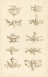 テールピースのデザイン: pl. 8