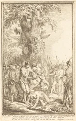 息子のために犠牲になる父の英雄的行為