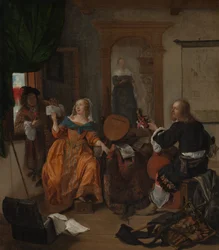 ミュージカルパーティー、1659年。