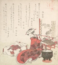 花魁、19世紀。