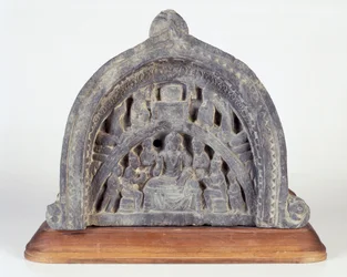 仏の教育、100-200（片岩）