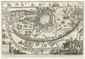 ベレグ・ヴァン・オーステンデ、1601年 1601 年のアルベルト大公によるヴィラ デ オステンデンの包囲と追放 (オブジェクトのタイトル)