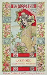 8 月、Henri Garnier & Co. のカレンダーより