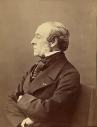 Ernest Legouvé 1807-1903、1861-1869 の肖像。