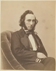 ヴァイオリン奏者で作曲家のエルネスト・カミッロ・シヴォリの肖像 1815-1894, 1854-1855.