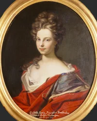 ブランデンブルグのMargravine Elisabeth Sophie 1674-1748、コートランド公爵夫人、1691年。