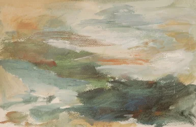 静謐な抽象風景