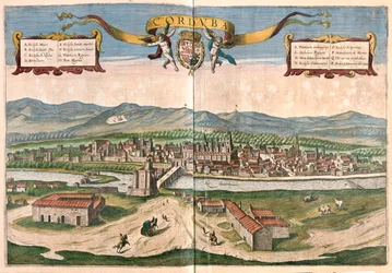 フランス、フォンテーヌブロー - ゲオルク・ブラウン作「Civitates Orbis Terrarum」ケルン1617年所収