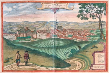 ポルナ（ボヘミア）、チェコ共和国 - ゲオルク・ブラウン著「Civitates Orbis Terrarum」ケルン1617年所収